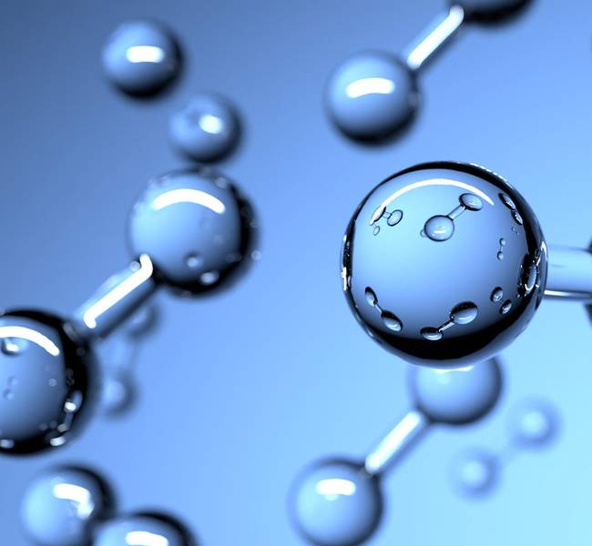 Waterstof moleculen