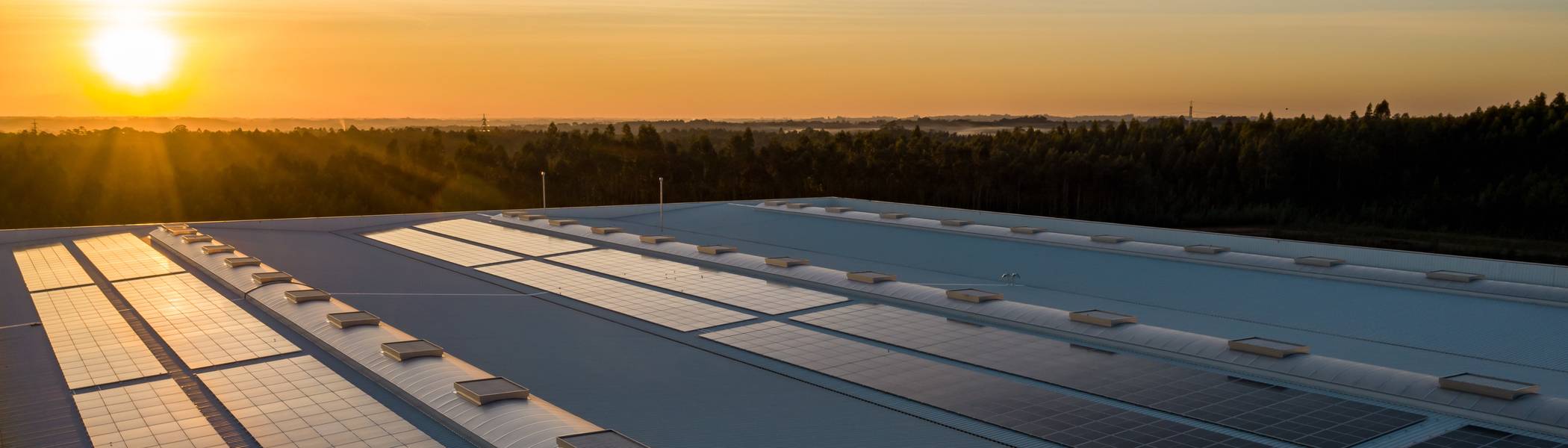 zonnepanelen op een dak