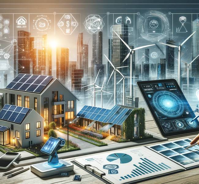 Digital tools aiding the energy transition in the built environment (DALL·E)