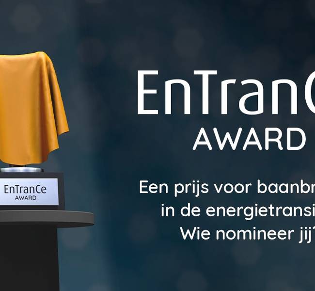 Inschrijven voor de EnTranCe Award is nu open!