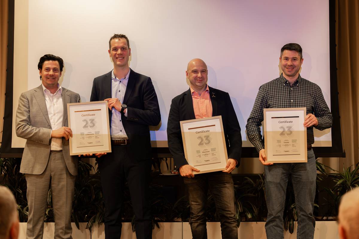The nominees of the Offshore Wind Innovators Awards 2023 - Vibrotwist Twindo and CORROSION