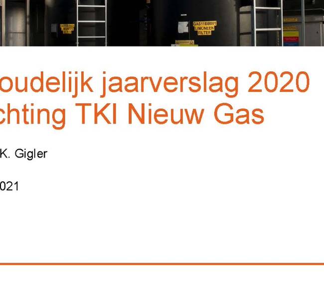 TKI Nieuw Gas organiseert en faciliteert een sector- en ketenbrede, systematische aanpak voor innova